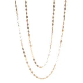 18k Yellow Gold Link chain - 30"