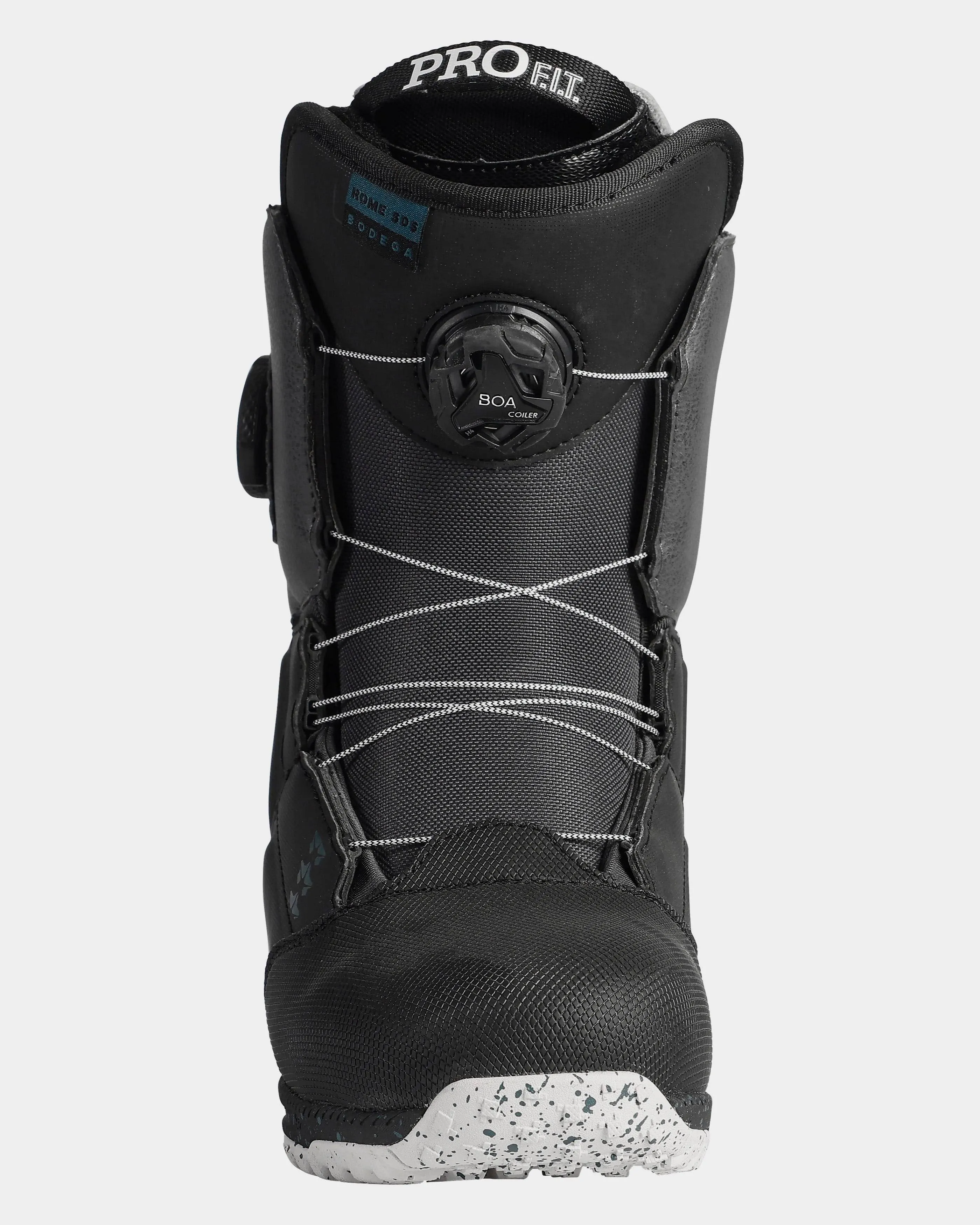 2023 ROME STOMP BLACK BOA MENS SIZE 11 SNOWBOARD BOOTS