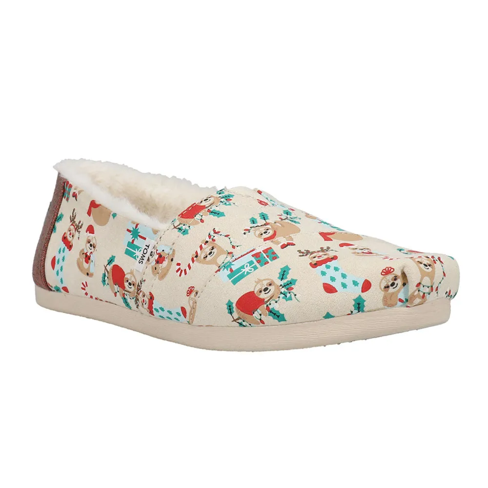 Alpargata Sloths Slip On Flats