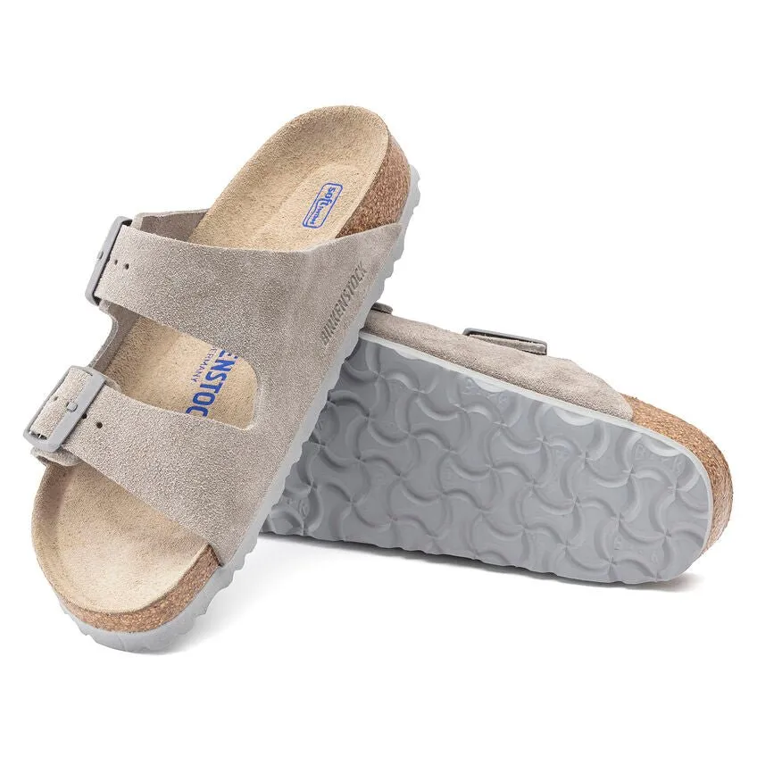 Arizona | Soft Footbed | Suede | Stone Coin