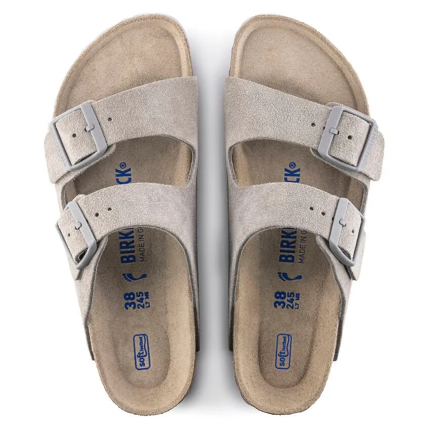 Arizona | Soft Footbed | Suede | Stone Coin