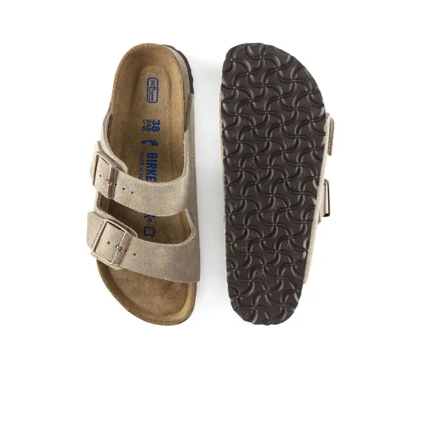 Birkenstock Arizona Soft Footbed Taupe Suede