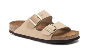 Birkenstock Womens Arizona Soft Footbed BS Sandcastle