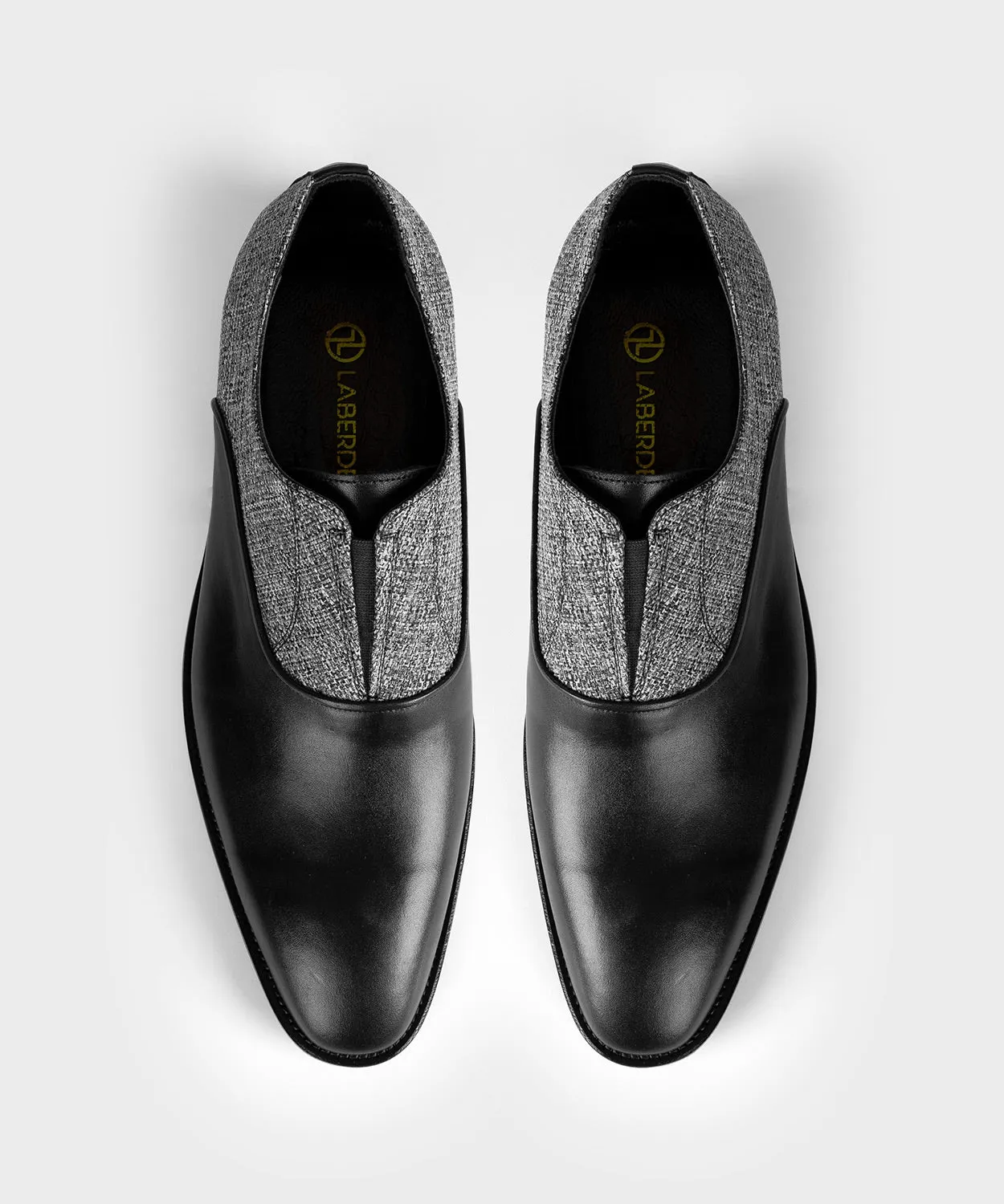 Black Leather Loafer