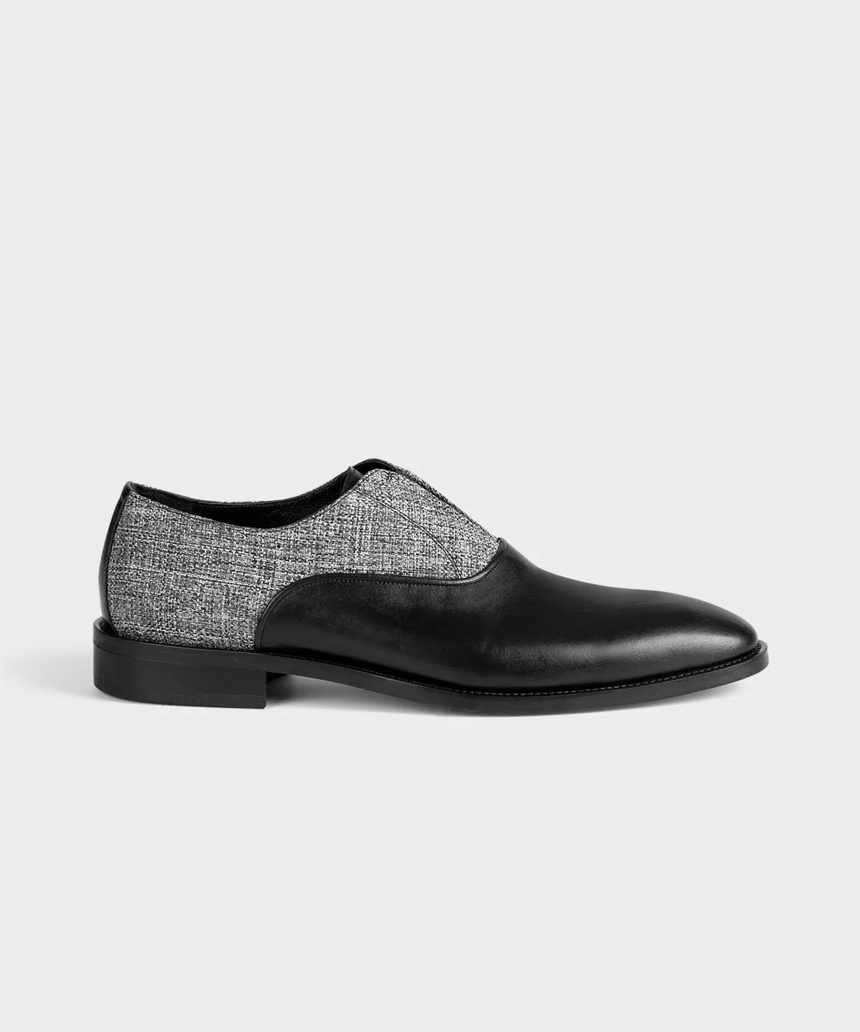 Black Leather Loafer