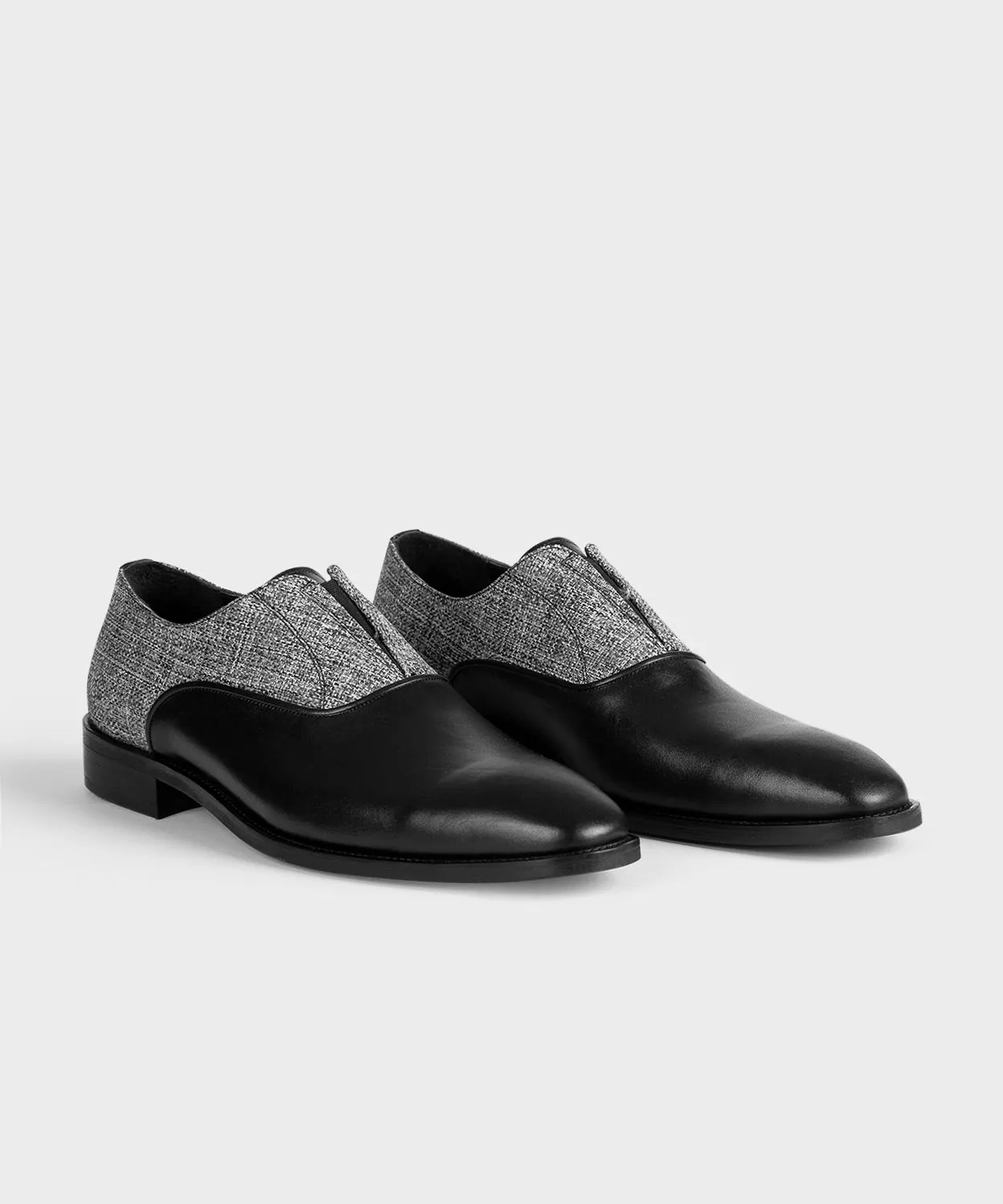 Black Leather Loafer