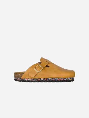 Brussels Unisex Vegan Leather Clogs | Brown