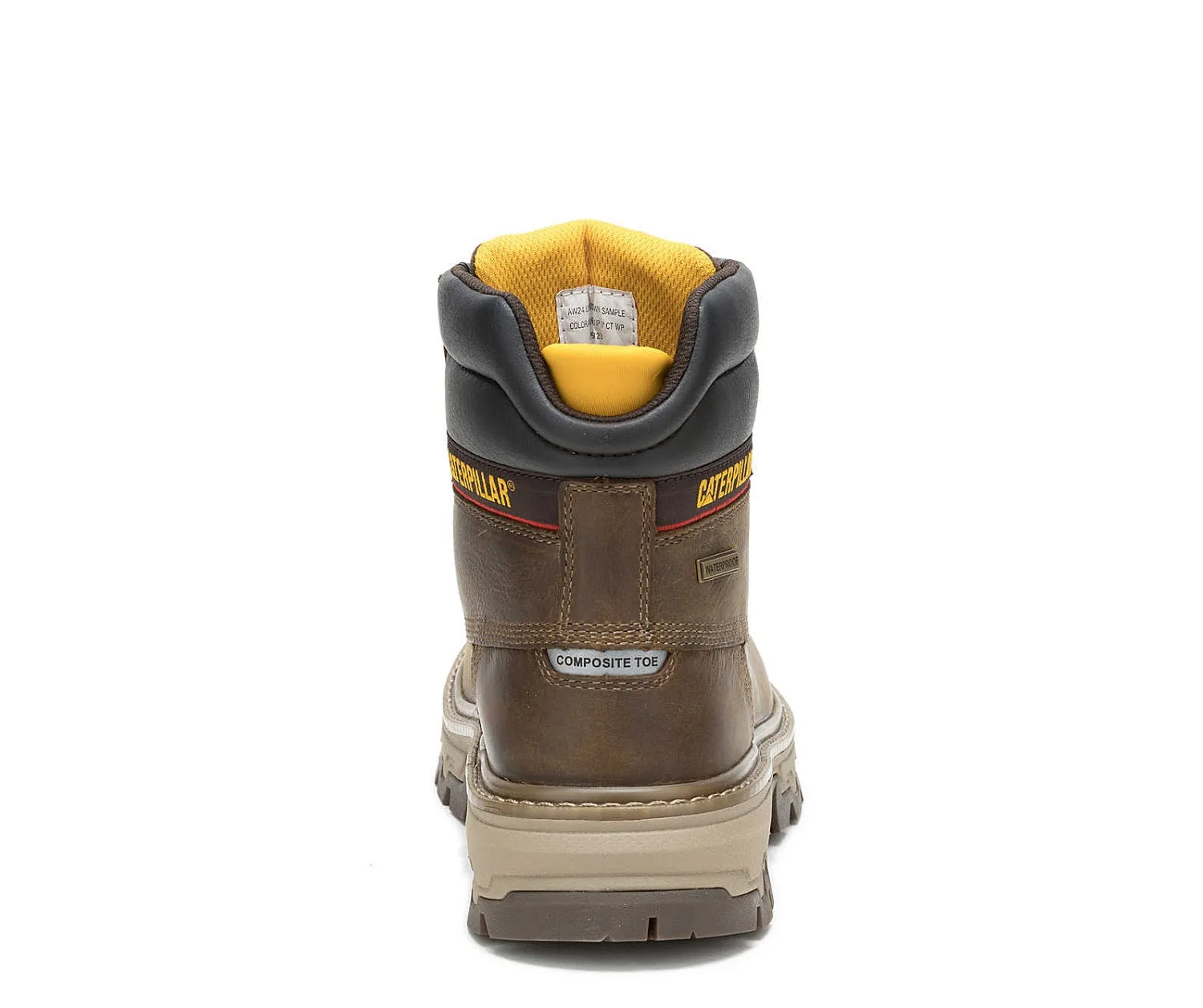 CAT Men's Colorado Equip Waterproof 6" EH Comp Toe Work Book