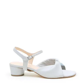 Cloud Grey Lo Twist Sandal   Jackie Strap