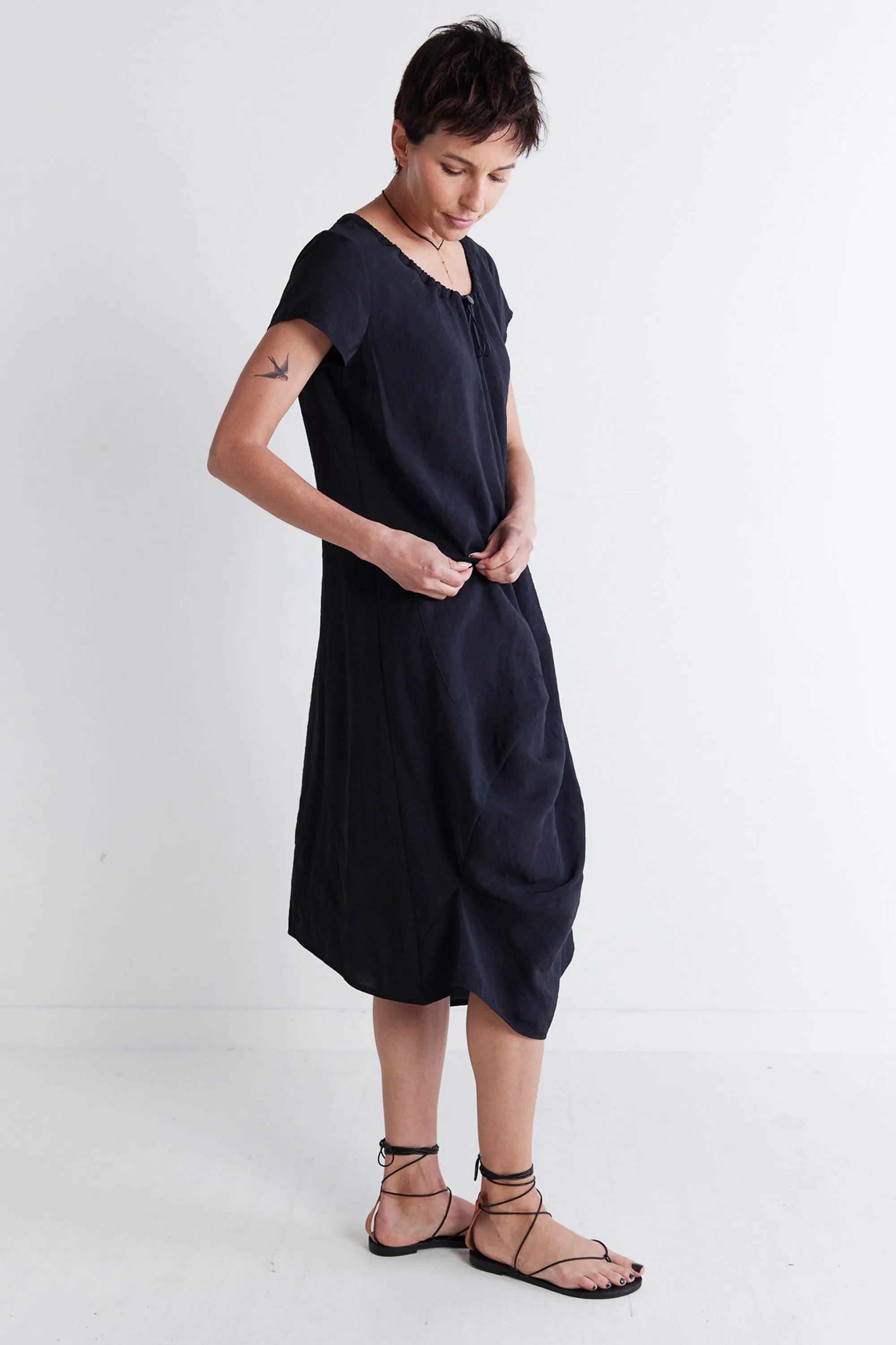 Comfort Zone Asymmetric Dress