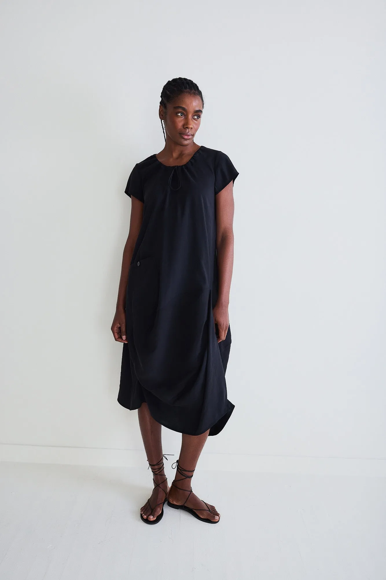 Comfort Zone Asymmetric Dress