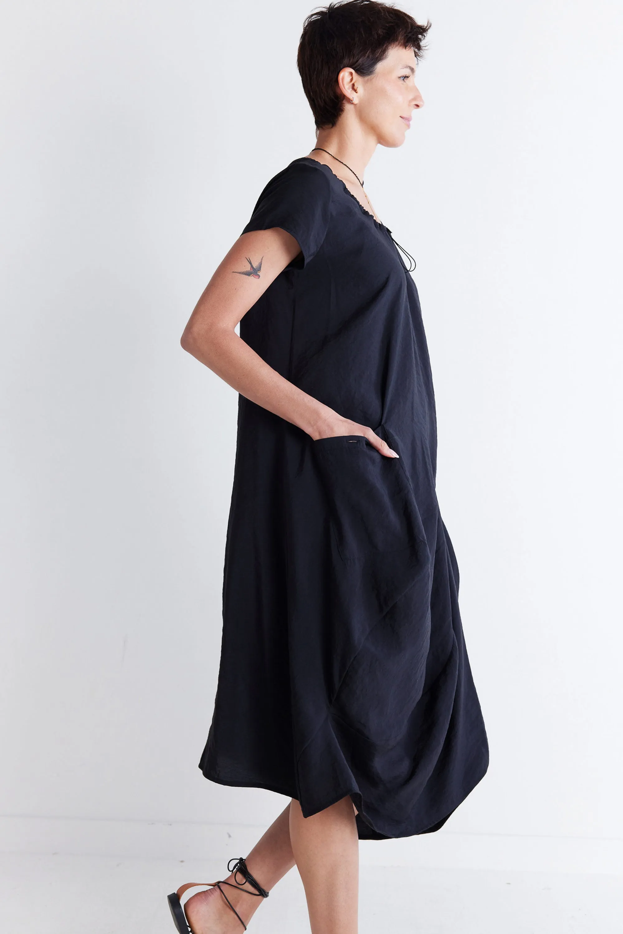 Comfort Zone Asymmetric Dress