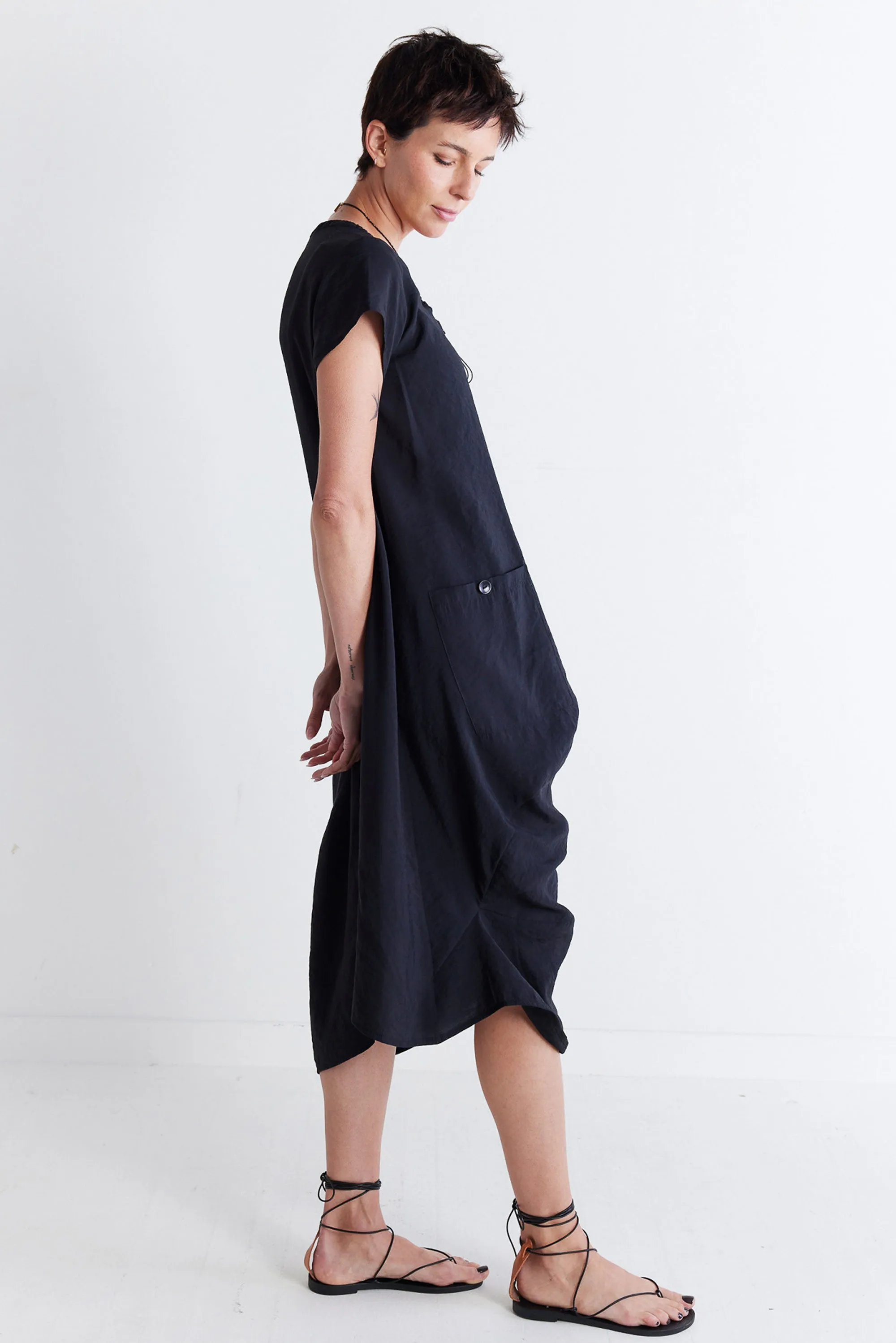 Comfort Zone Asymmetric Dress