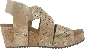 Corkys Women's Guilty Pleasure Wedge - Gold 41-0267