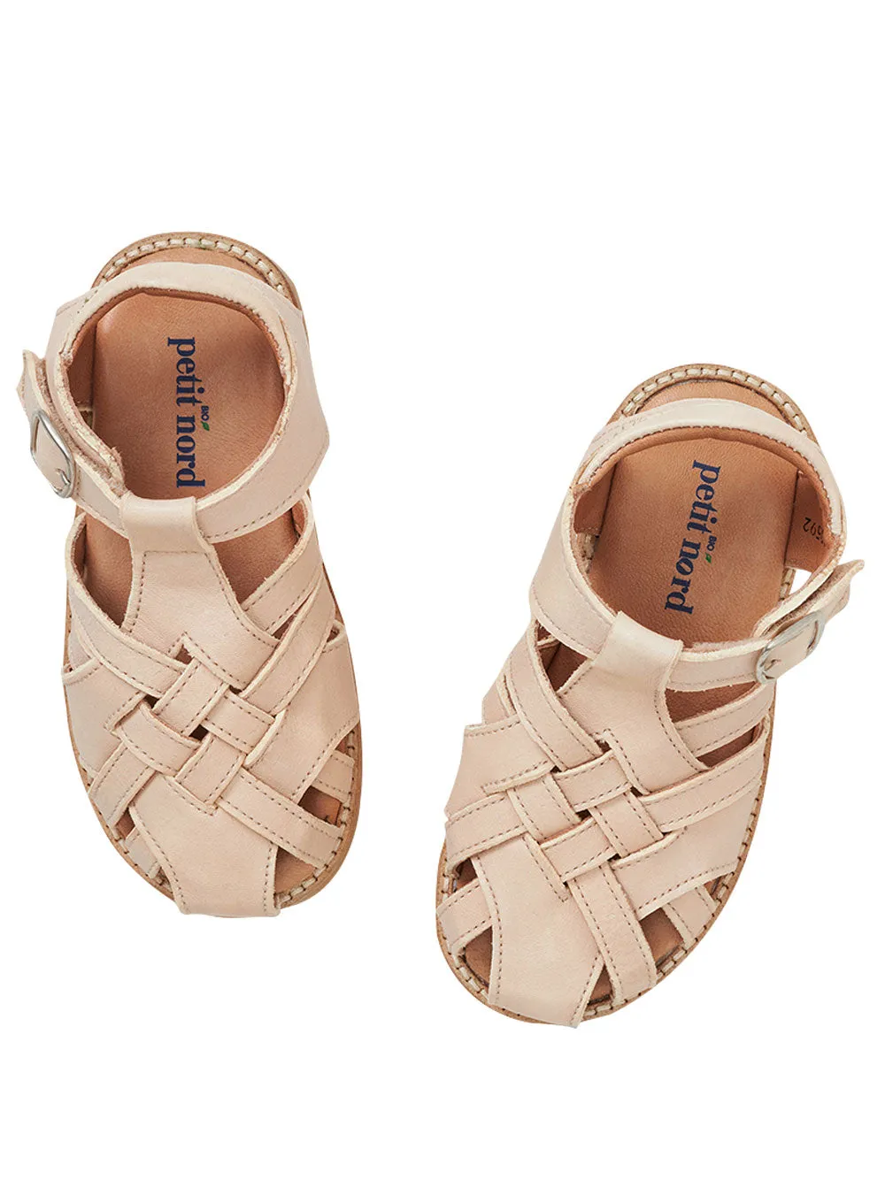 Cream Diamond Sandals