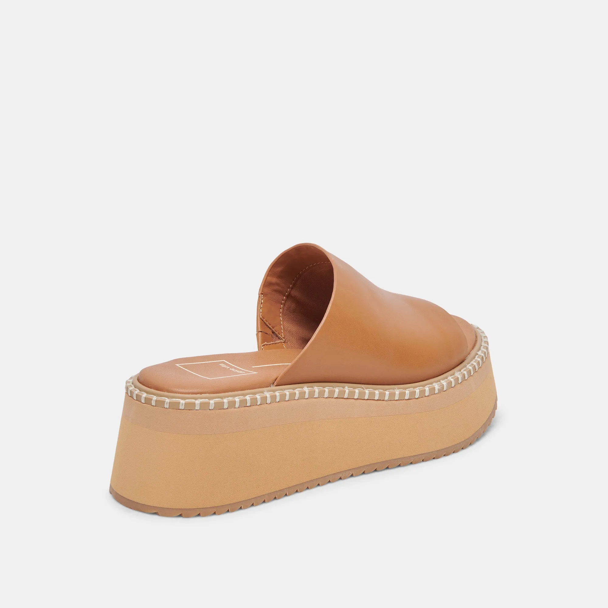 DARCEL SANDALS TAN LEATHER