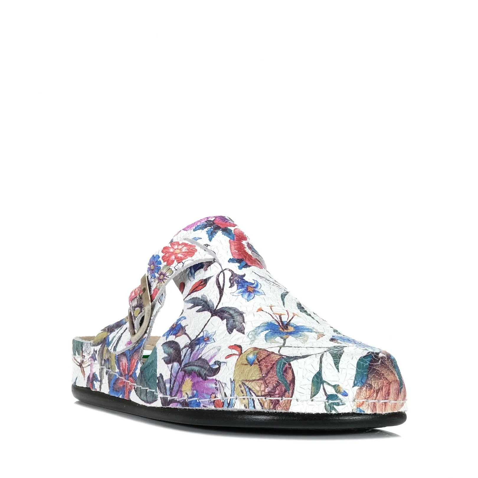 Dr Feet Halley White Floral