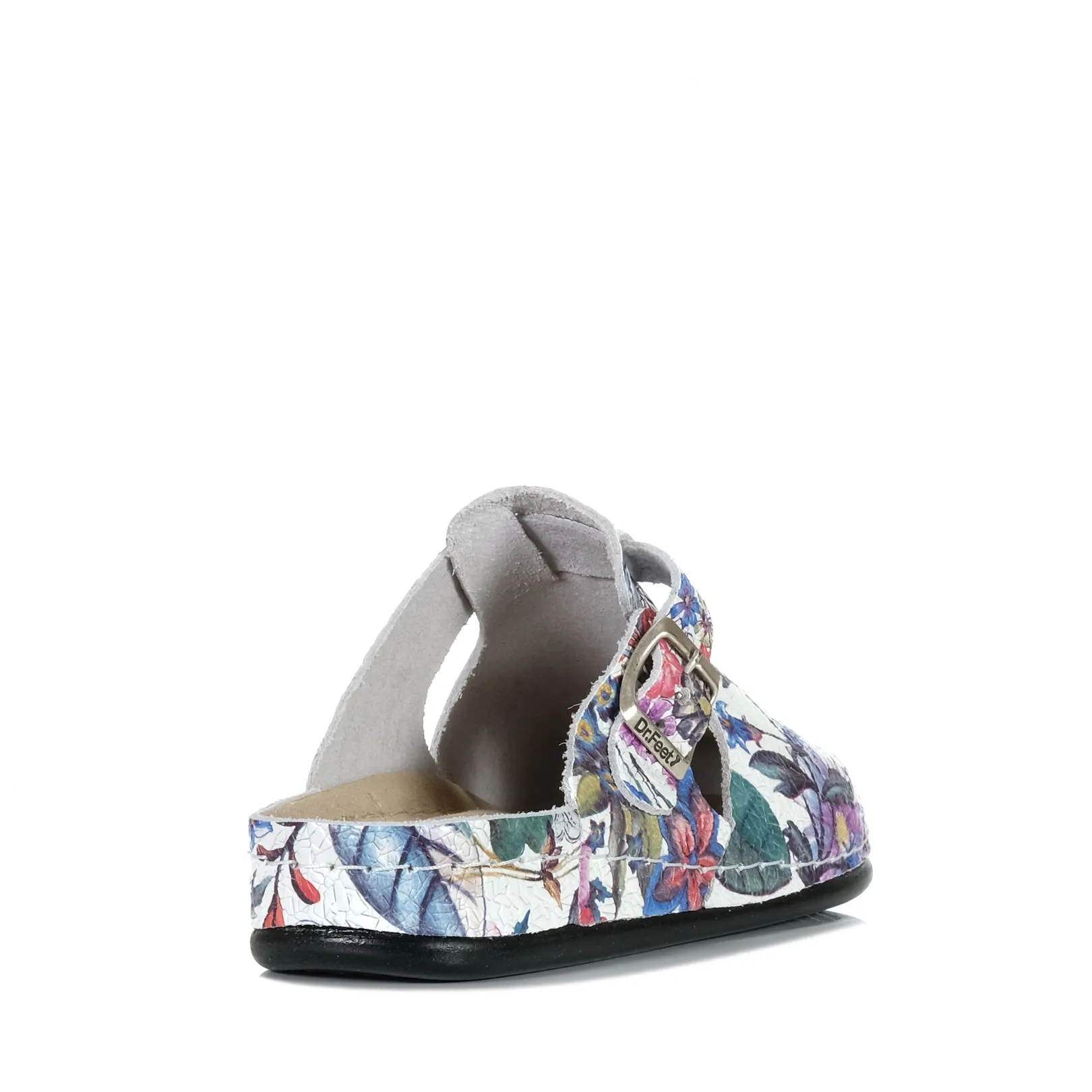 Dr Feet Halley White Floral