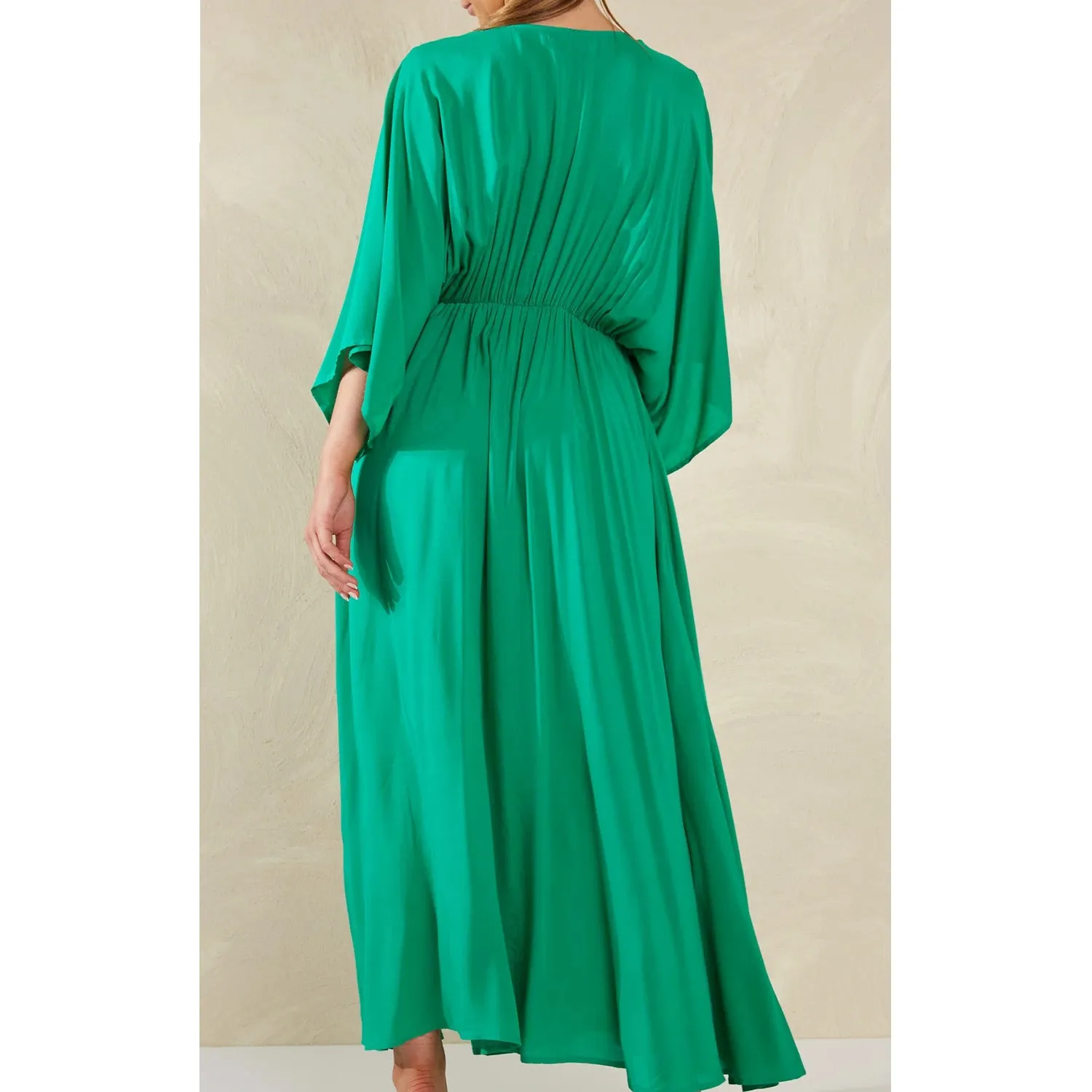 Dress Lipari Tie Maxi - Verde