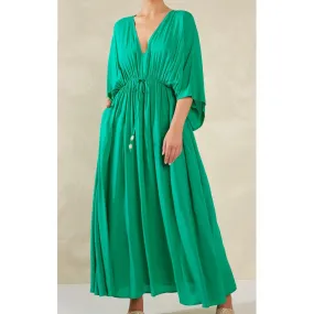 Dress Lipari Tie Maxi - Verde