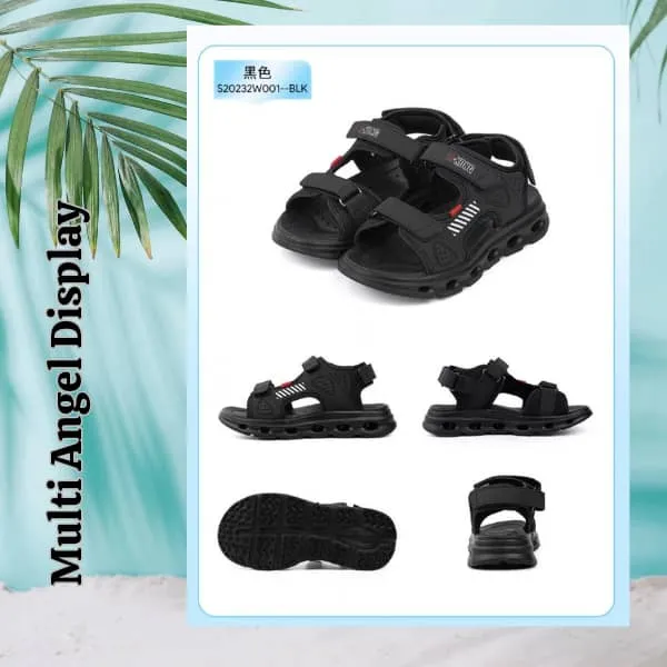 DR.KONG KIDS  TOTAL CONTACT SANDALS DK-S20232W001-BLK(RP : $129)