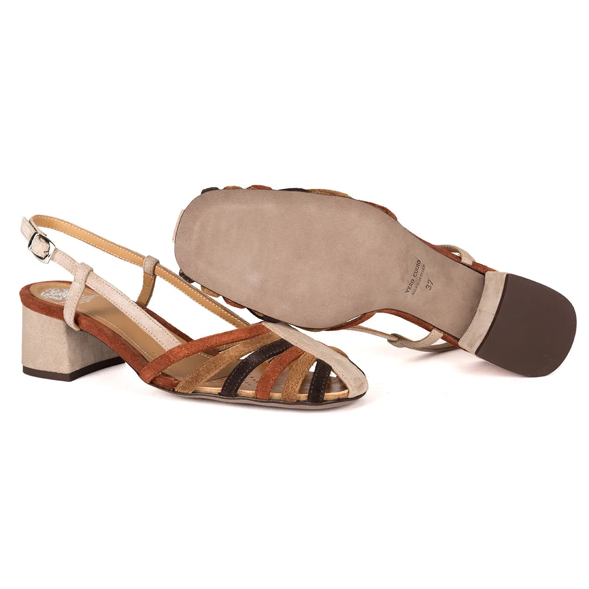 FELICIA 84018<br>Suede sandals