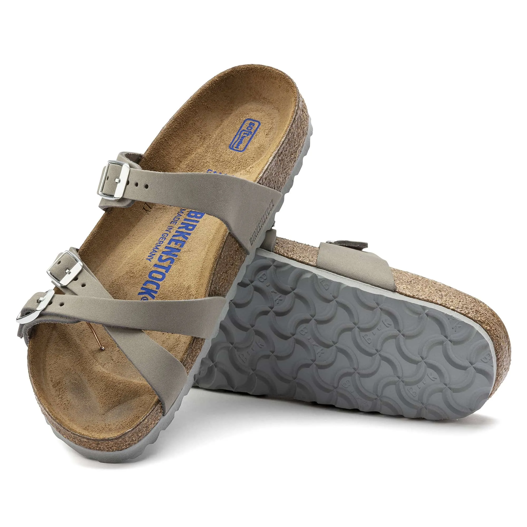 Franca Soft Footbed Nubuck Leather