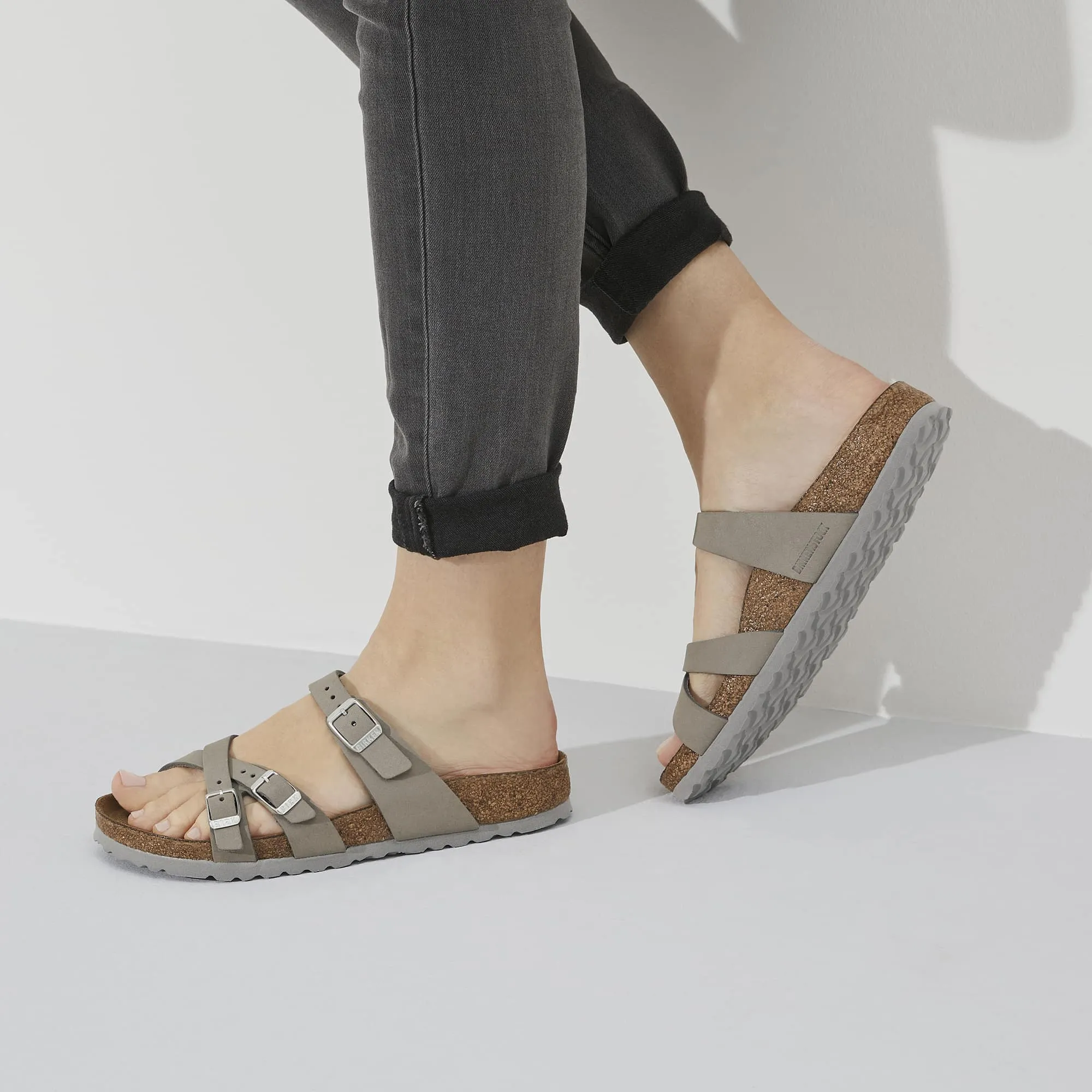 Franca Soft Footbed Nubuck Leather