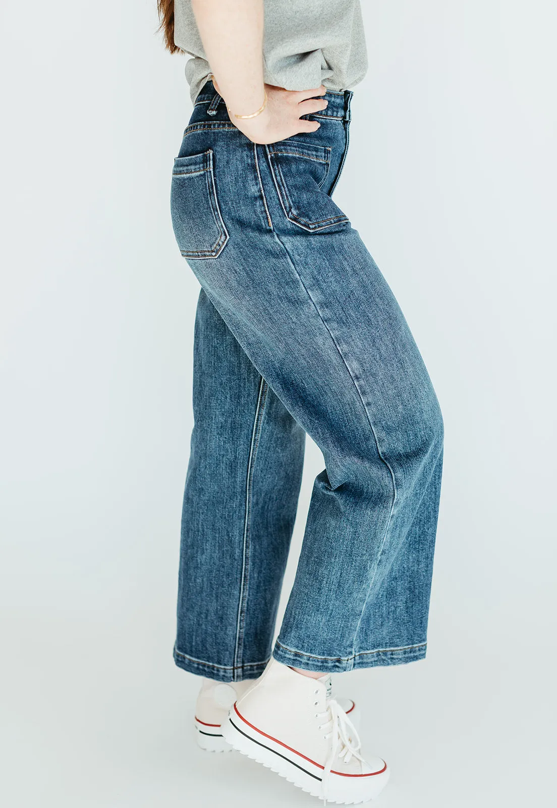 Gentry Wide Leg Jeans