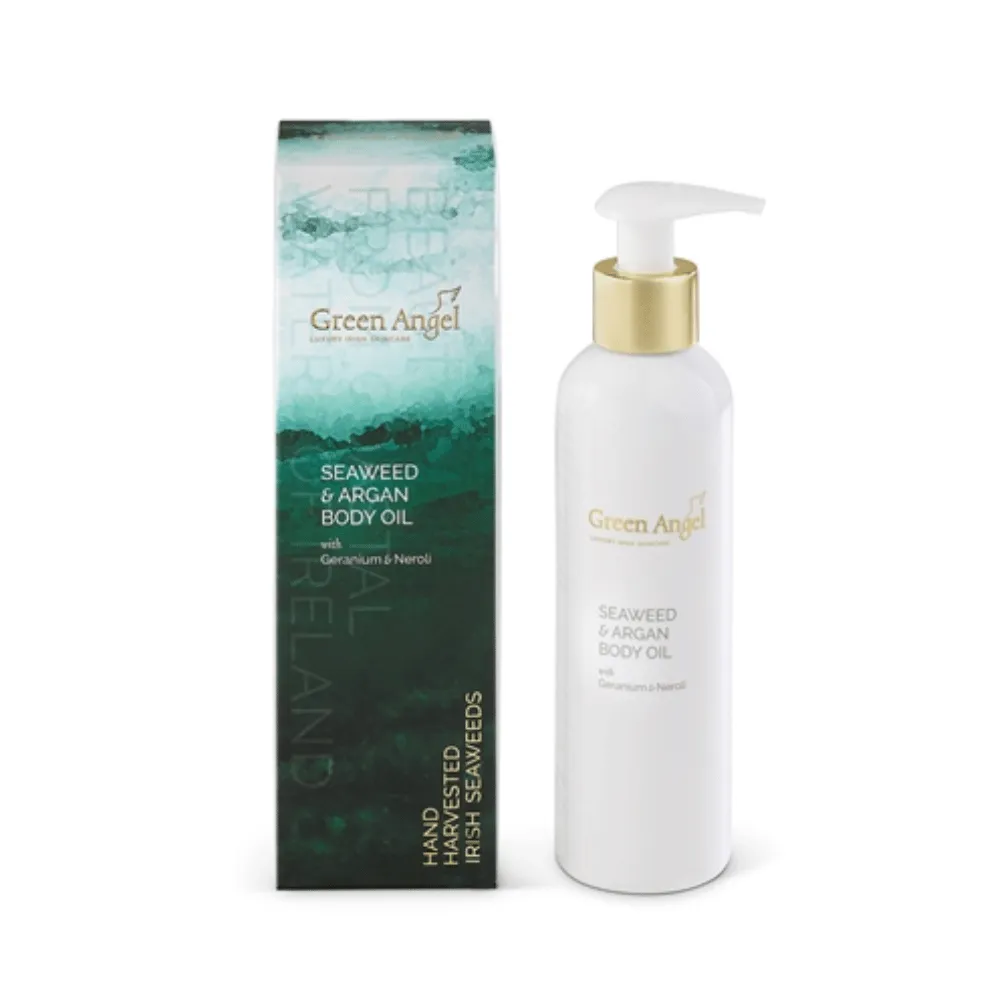 Green Angel Seaweed & Argan Body Oil 200ml