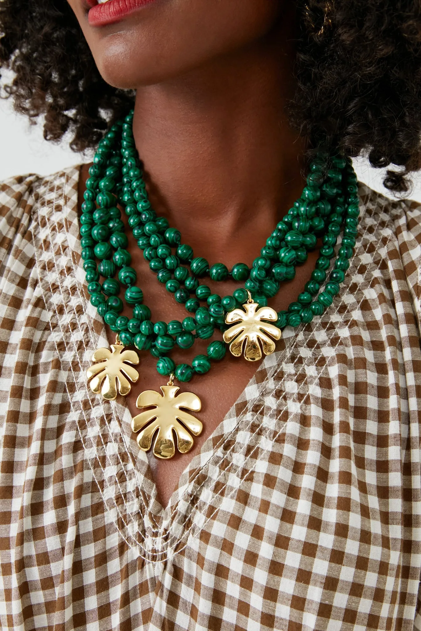 Green Malachite Lachlan Necklace