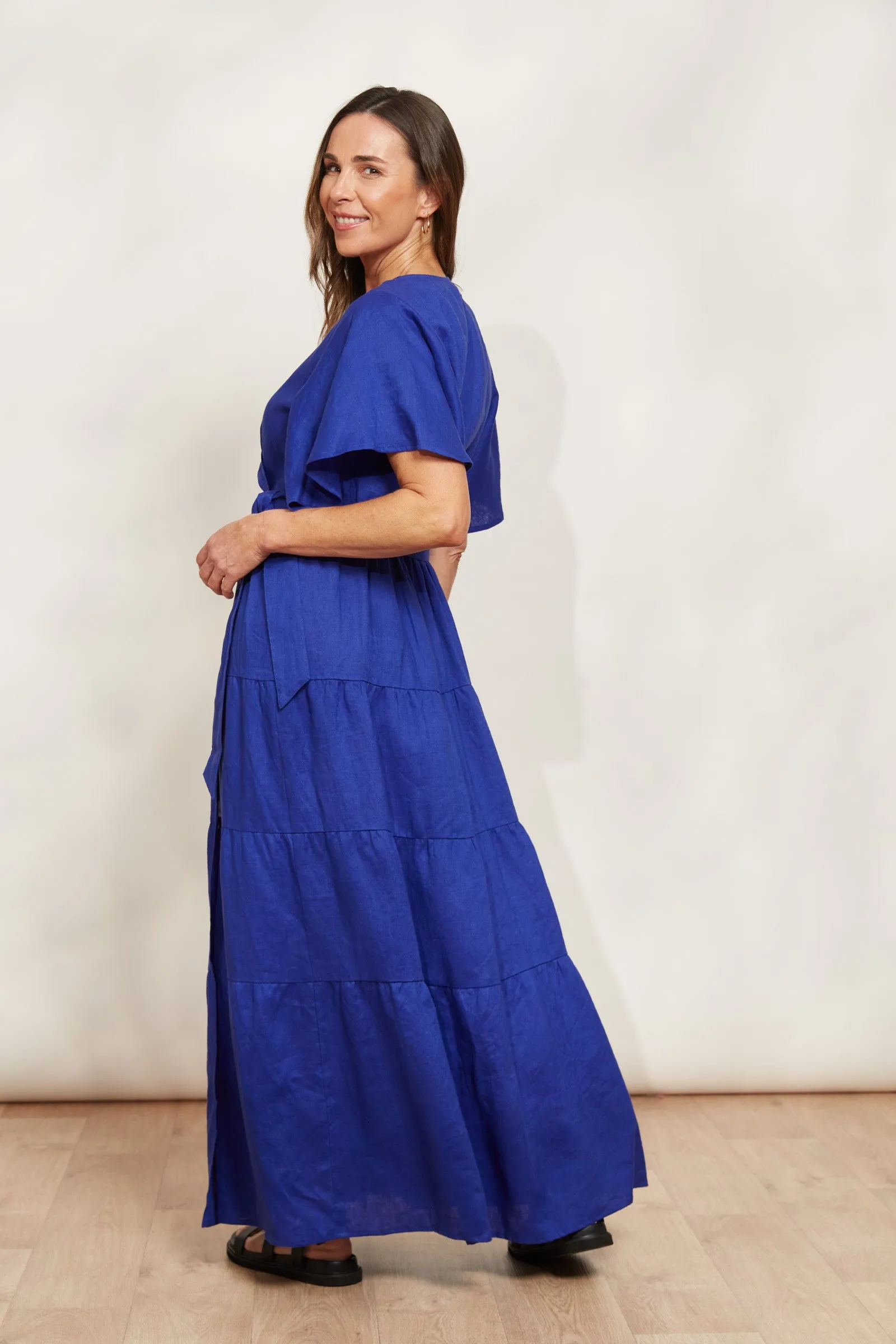 Halcyon Maxi Dress - Cobalt