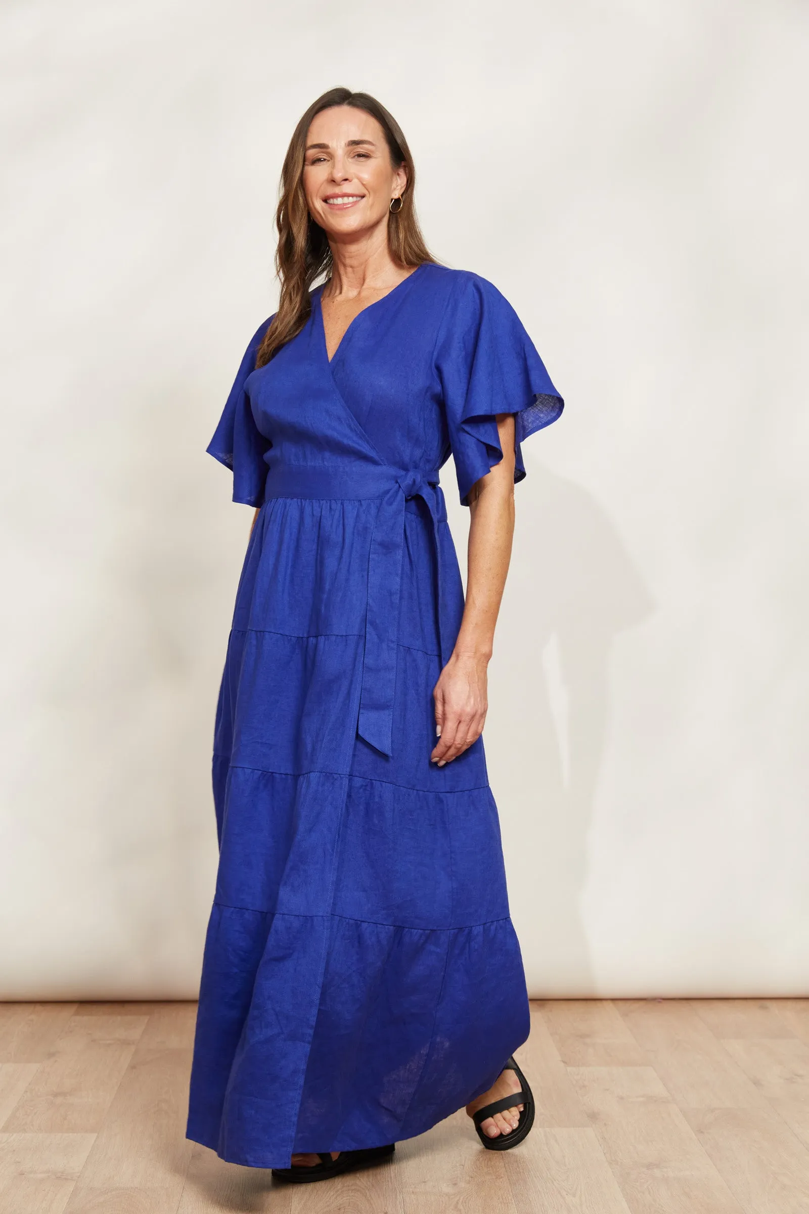 Halcyon Maxi Dress - Cobalt