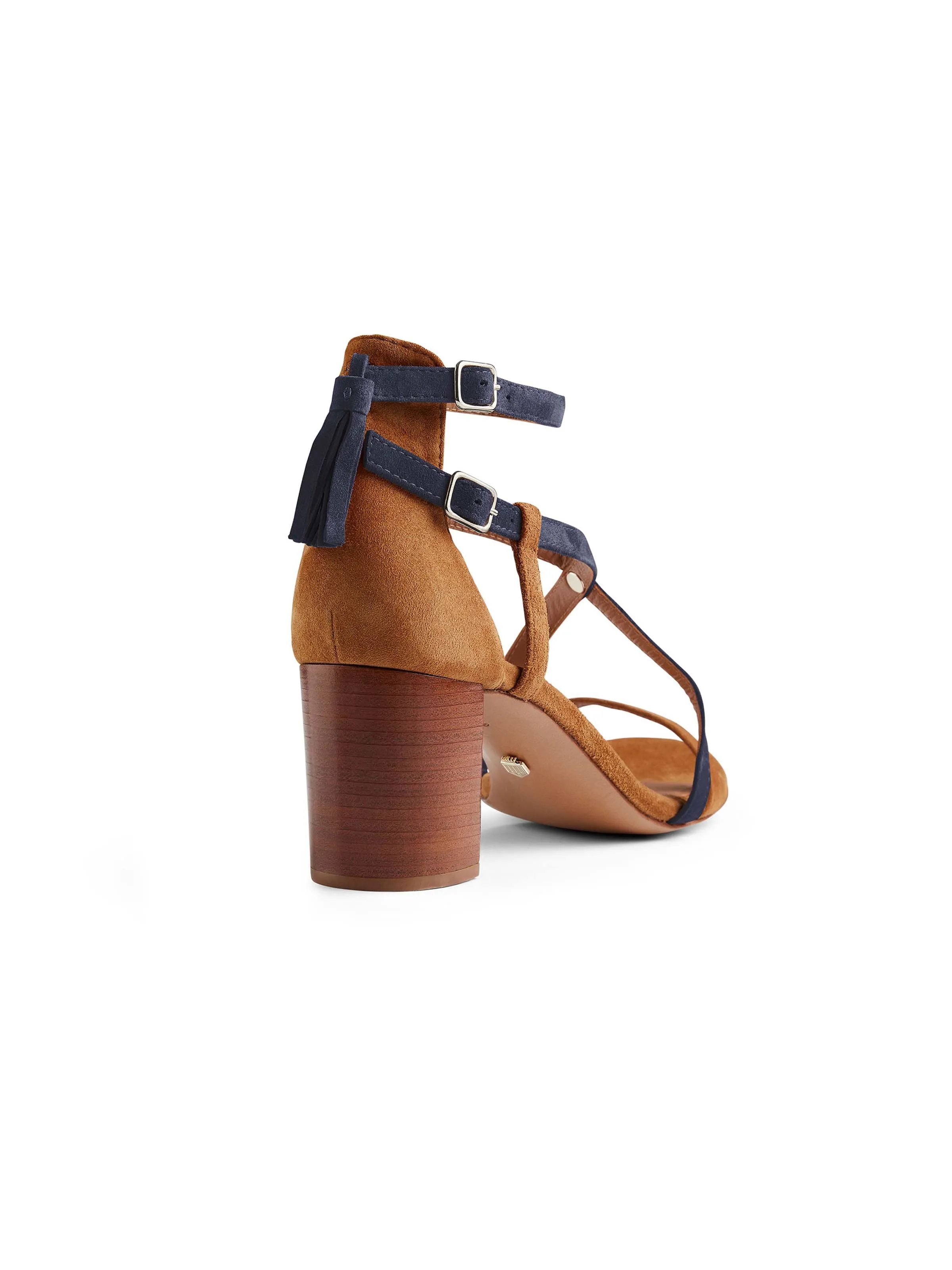 Heeled Brancaster - Tan & Navy