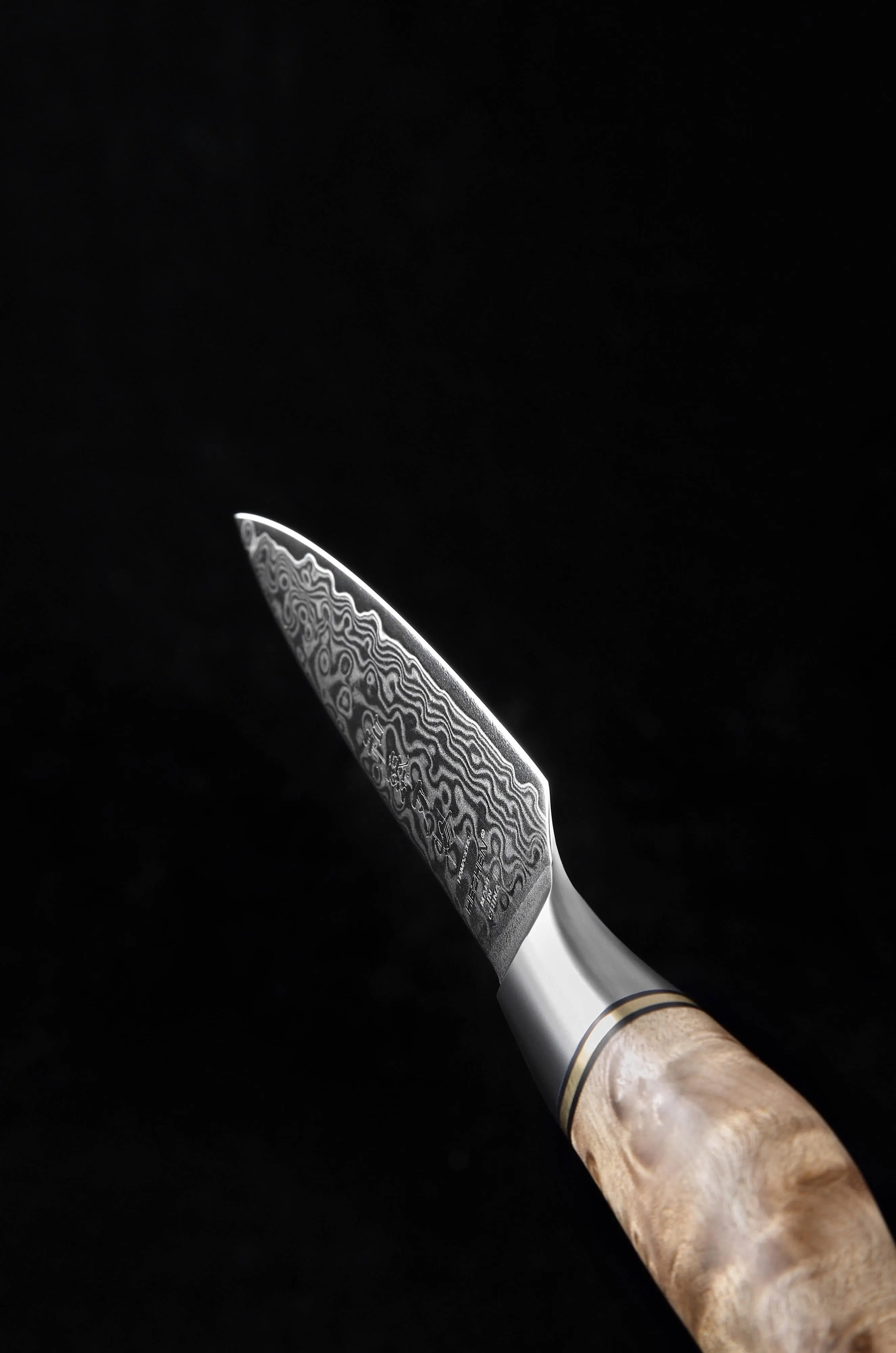 Hezhen B30 Forged Damascus Stainless Steel Kitchen Japanese style Paring Knife