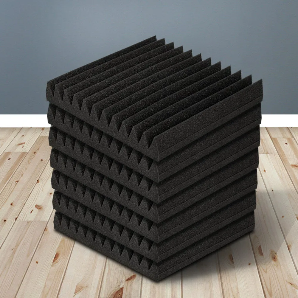 High Density Acoustic Foam Set, 40pcs Soundproof Wedges - Alpha