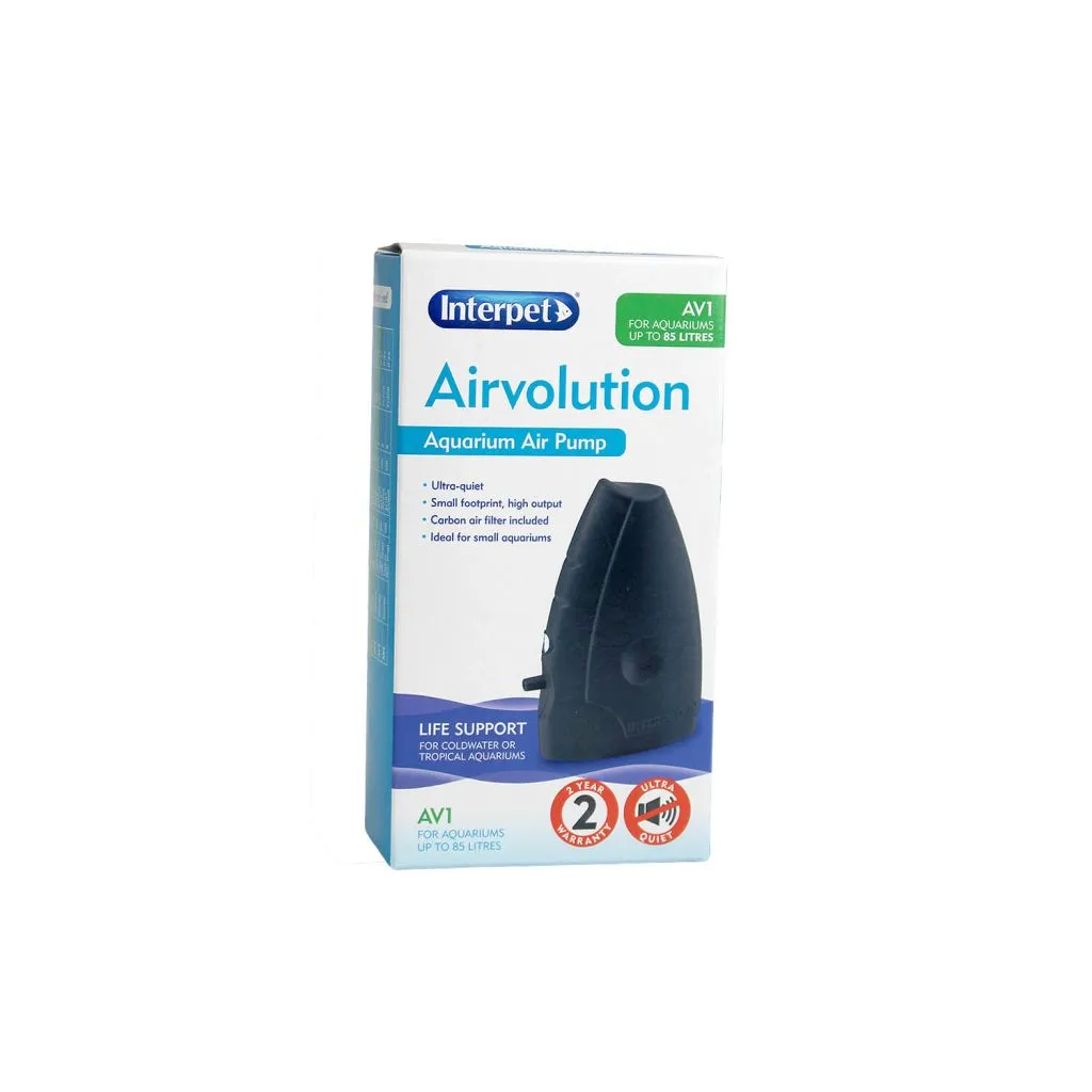 Interpet Airvolution AV1 Aquarium Air Pump