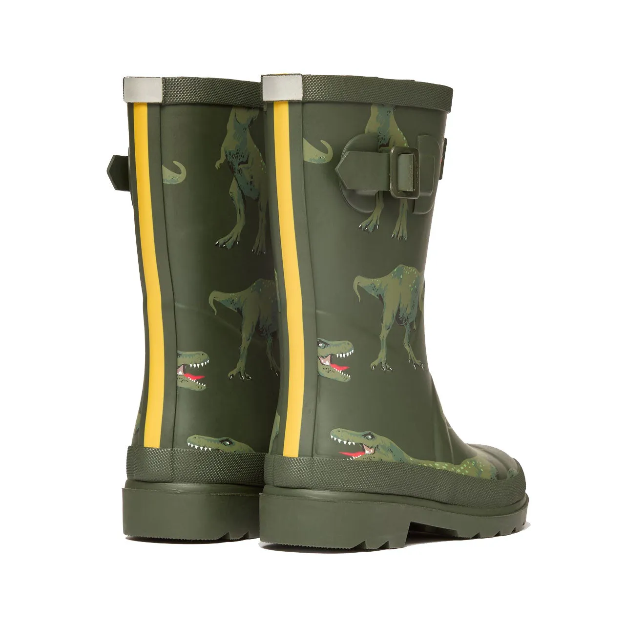 Joules Boys Welly Print - Green Dino