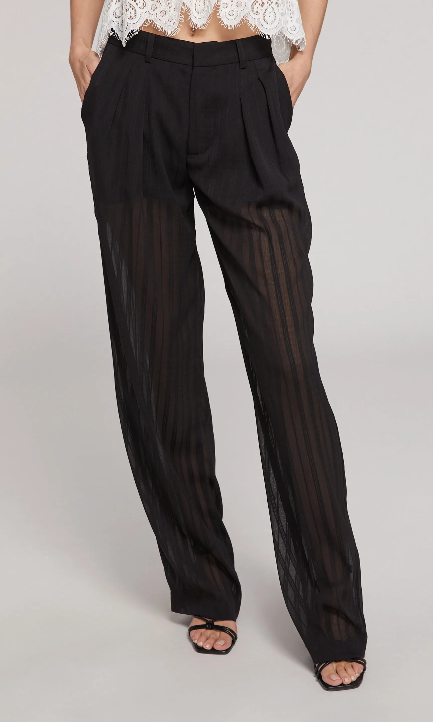 Krista Pinstripe Pants