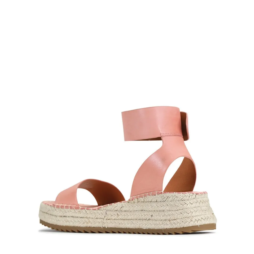 LARAH LEATHER ESPADRILLE ARCHIVE SANDAL