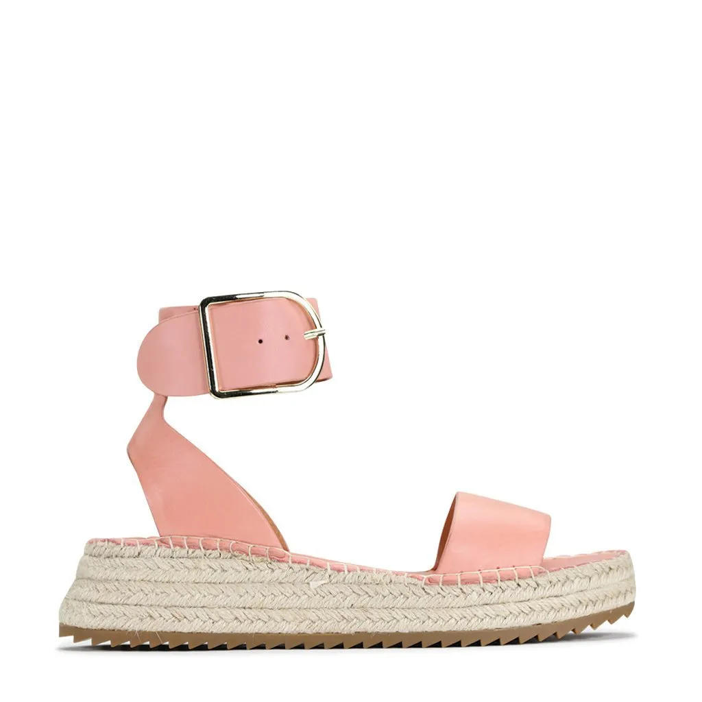 LARAH LEATHER ESPADRILLE ARCHIVE SANDAL