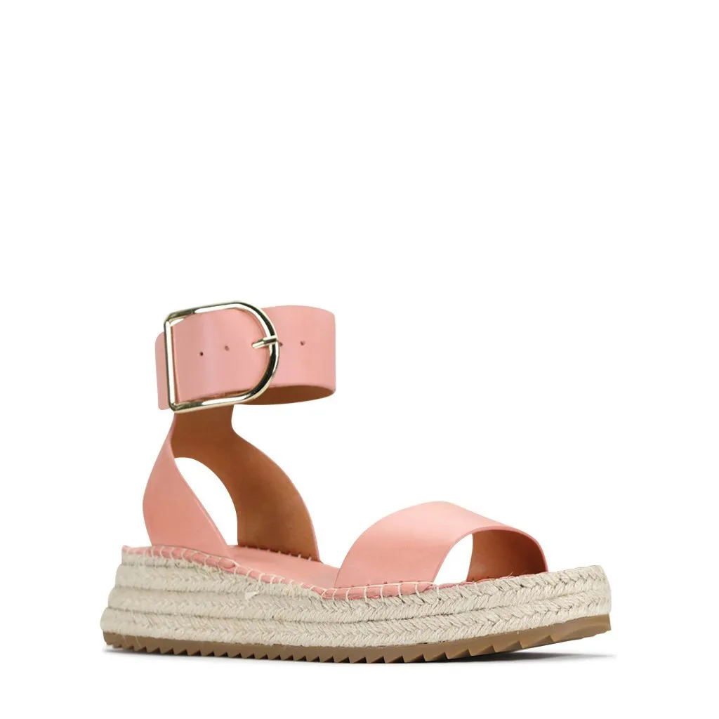 LARAH LEATHER ESPADRILLE ARCHIVE SANDAL