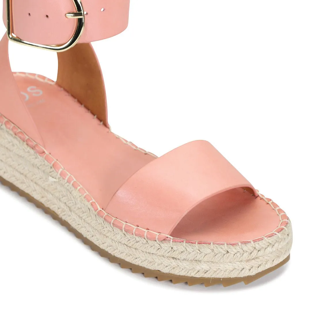 LARAH LEATHER ESPADRILLE ARCHIVE SANDAL