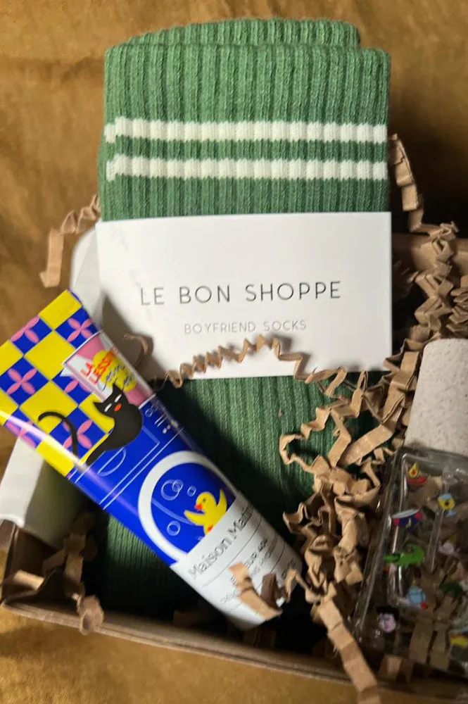 Le Bon Shoppe Boyfriend Moss Socks