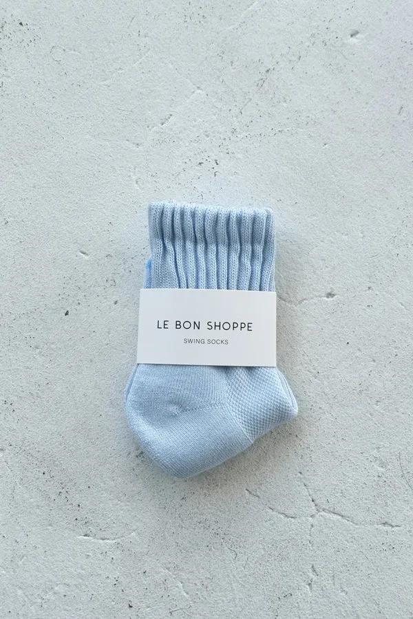 Le Bon Shoppe - Swing Socks | Baby Blue