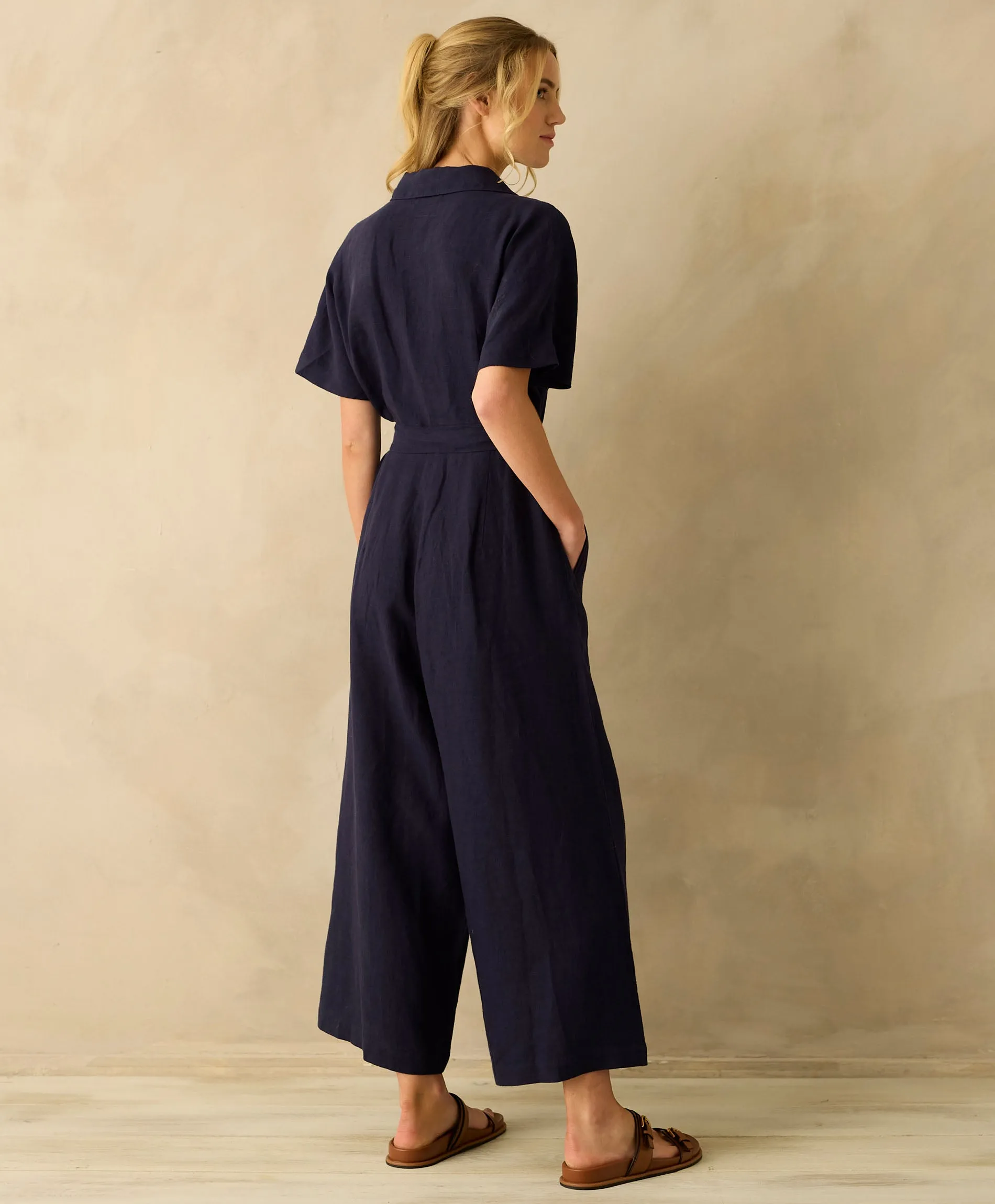 Linen Emma Jumpsuit