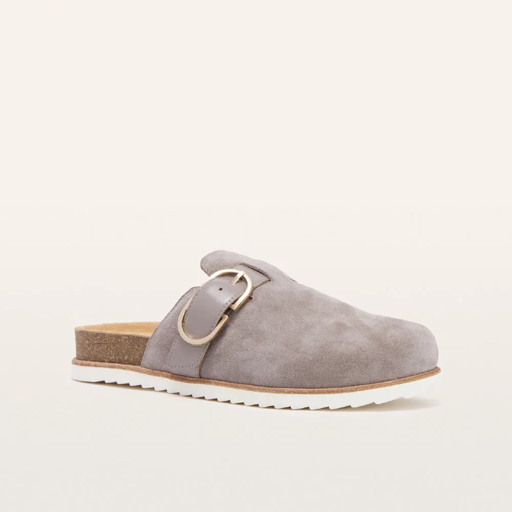 Margot II Dark Taupe Suede