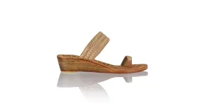 Merauke 35mm Wedge - Moccha & Gold