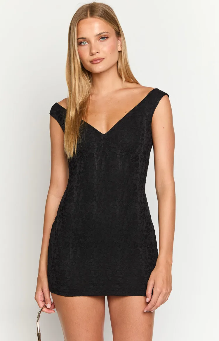 Nyla Black Mini Dress