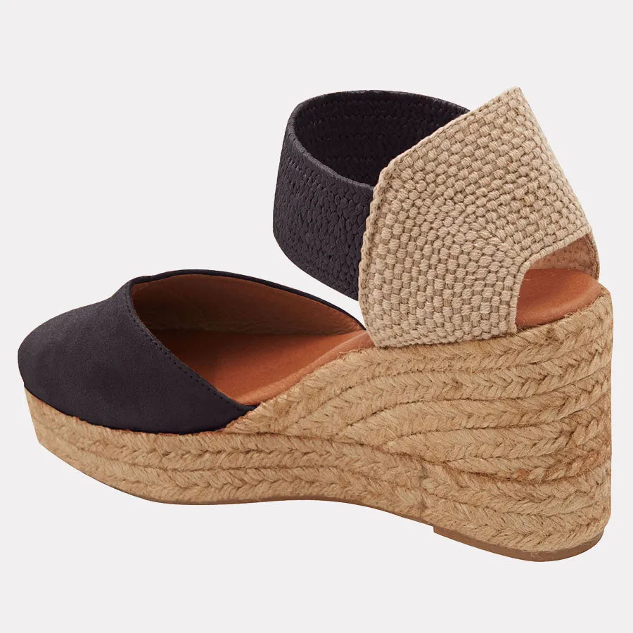 Pedra Suede 2 Espadrille Wedge